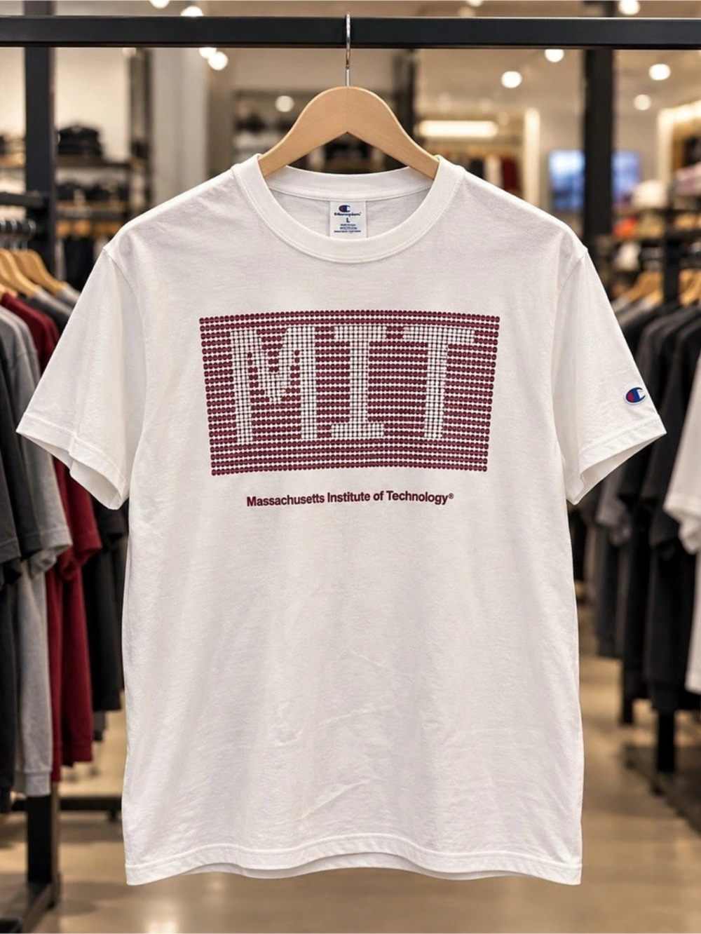 Champion Massachusetts Institute Technology MIT Logo T-Shirt Men’s S NWT